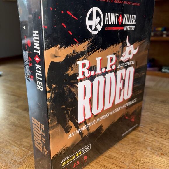 Hunt a Killer R.I.P. at the Rodeo Murder Mystery Game Adult Game Night NEW - Picture 3 of 5